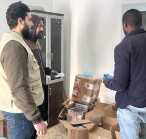مفتشو مركز الرقابة على الأغذية والأدوية- البيضاء يصادرون أدوية مهربة