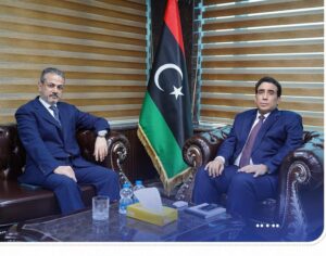رفع معدلات الإنتاج محور لقاء المنفي وبن قدارة 