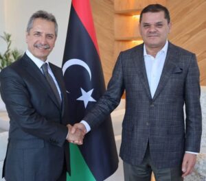 الدبيبة يلتقي رئيس تشاليك حول محطة كهرباء طرابلس