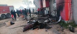 عاجل// جهاز الاسعاف والطوارئ: السيطرة على حريق بمحل لقطع الغيار في طريق السواني وفرق الاسعاف وهيئة السلامة متواجدون في المكان ولا اضرار بشرية حتى الأن