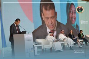 أبوجناح في الاجتماع الإقليمي لمنظمة الصحة العالمية: حماية صحة اللاجئين والمهاجرين يشكل عبئًا على البلاد