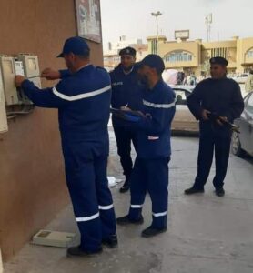 حملة لازالة التوصيلات العشوائية عن الشبكة العامة للكهرباء