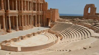  يفتتح مسرح مدينة صبراتة الأثرية، الموسم الثالث من احتفالية يوم الكسكسي الليبي، والذي سيتم خلاله إعداد أكبر طبق كسكسي في العالم