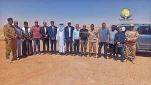 ائتلاف من الشركات المصرية في مجال الطرق والجسور يزور بلدية أوباري