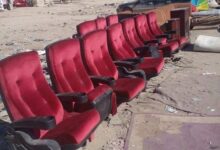 مقاعد سينما برنيتشي تباع في الاسواق الشعبية