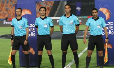 طاقم مصري يقود مباراة الليلة بين منتخبنا الوطني أمام تونس