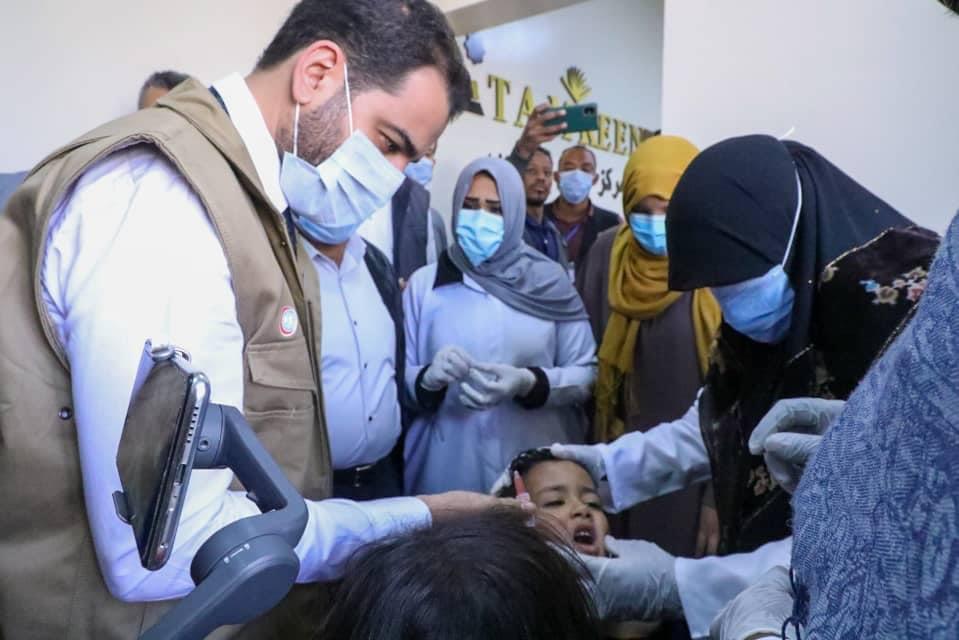 طوارئ صحة المجتمع ينهي حملة تطعيم الحصبة الجزئي بمدينة سبها
