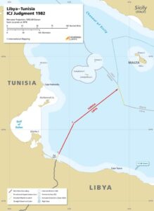 نظرات في دعوى الجرف القاري ما بين ليبيا وتونس