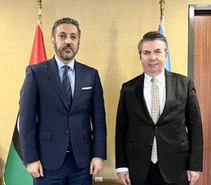 السني ونظيره التركي يبحثان تطورات الأوضاع السياسية في ليبيا