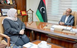 منحة الزوجة و الأبناء ومخصصات بدل السكن للمهجرين والنازحين على اجندة لقاء اللافي والكيلاني