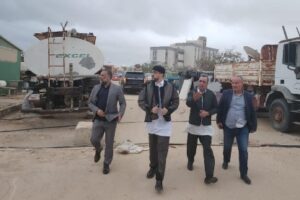 التومي يتفقد المشاريع التنموية ببلدية جنزور