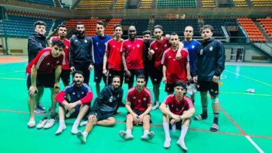 منتخب الكرة الخماسية يخوض الليلة أهم اختبار في معسكر القاهرة