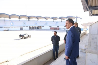 رئيس الحكومة يتفقد في ثالث زيارة له مرحلة الصيانة والتطوير الشامل لملعب طرابلس الدولي وملعب النهر