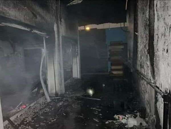 السلامة الوطنية: إخماد حريق بسوق جامع الصقع