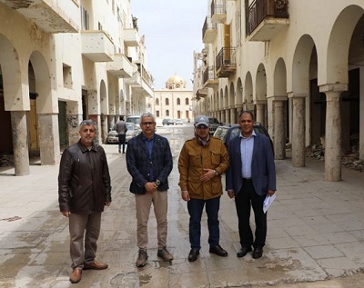 بلدية بنغازي توضح طبيعة أعمال الانشاءات والازالة بالمدينة القديمة