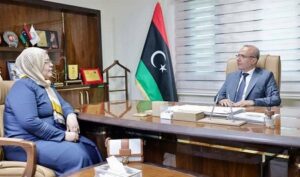 اللافي خلال لقاءه وزيرة العدل يشدد على ضمان معاملة السجناء معاملة إنسانية واحترام حقوقهم
