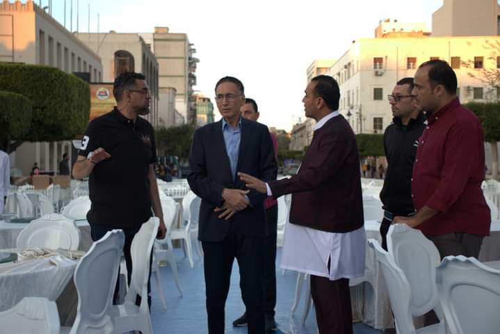 الحويج يتابع تجهيزات افتتاح معرض طرابلس الدولي في دروته 49