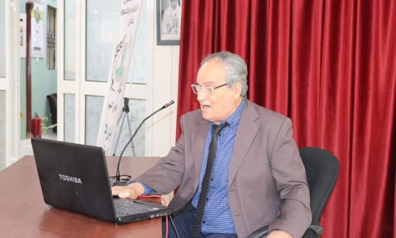 مركز وهبي البوري يحتفي بشاعر درنة الزاهرة