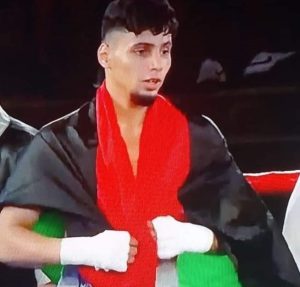 المُلاكم الدولي سعد فتحي الفلاح يفوز بالضربة القاضية