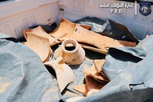 العثور على موقع أثري يعود للعهد الروماني غرب مدينة طرابلس