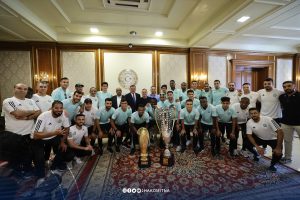 الدبيبة يستقبل الأهلي طرابلس المتوج ببطولة الدوري الليبي ويشيد بمستوى للفريق خلال سداسي التتويج