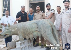 الشرطة السياحية تستعيد "الذئبة لوبا" المختفية من السبعينيات