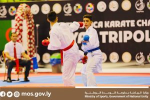 عاجل.. ليبيا تتصدر قائمة جدول الميداليات في اليوم الثاني لبطولة شمال أفريقيا للكاراتية التي تستضيفها قاعة 17 فبراير للألعاب الرياضية 21ميدالية بينهم 11ذهبيات