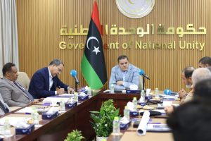 الدبيبة خلال اجتماع أمني: ليبيا لن تكون بلد توطين للمهاجرين
