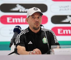 مدرب الأهلي طرابلس: الوداد فريق محترم ونحن نفكر بمباراة الغد ونشنوش رمز من رموز حراسة المرمى في الفريق والمنتخب الليبي