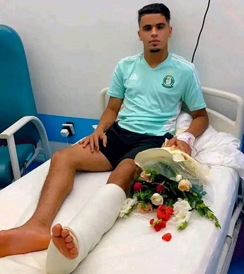 لاعب الأهلي طرابلس عبدالله العرفي يجري جراحة ناجحة بتونس والنادي يكشف عن مدة غيابه