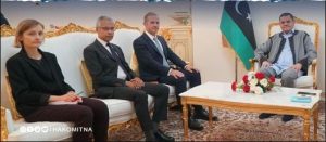 الدبيبة يؤكد على ضرورة إجراء الانتخابات في أقرب وقت خلال لقاء المبعوث الخاص لماكرون