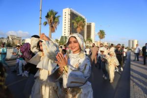 انطلاق مراسم افتتاح مهرجان بنغازي للفنون المسرحية