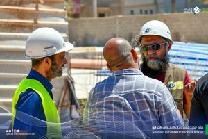 الكشف عن نسب إنجاز مشروعات تنفذها المرافق بمنطقة الكويفية