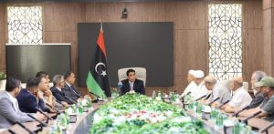 المنفي يبحث المصالحة الوطنية ورأب الصدع مع المجلس البلدي بمصراتة