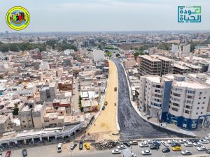 الخدمات العامة تعلن قرب انتهاء توسعة طريق راس حسن