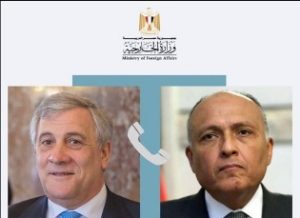 شكري يبحث مع نظيره الإيطالي الوضع في ليبيا وسبل دعم المسارات التي تكفل إجراء الانتخابات