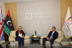 السايح يبحث مع سفيرة بريطانيا مستجدات العمليات الانتخابية وجاهزية المفوضية 
