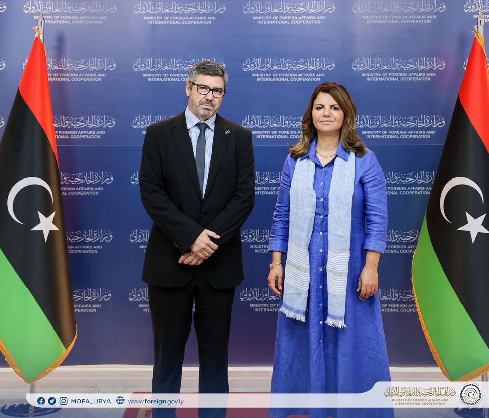 المنقوش تعرب عن تقديرها لدور الاتحاد الأوروبي الداعم لاستقرار ليبيا
