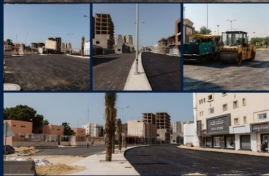 الخدمات العامة طرابلس تعلن قرب انتهاء أعمال طريق رأس حسن ضمن مشاريع عودة الحياة