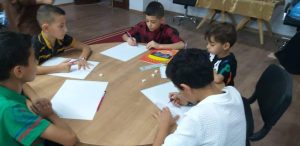 دورة الرسام الصغير في بيت درنة الثقافي