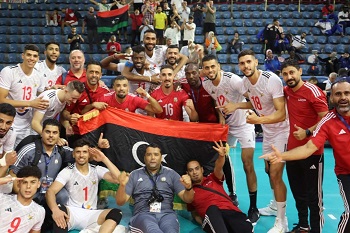 عاجل ليبيا تفوز على تشاد بسهولة وتتأهل للمربع الذهبي لبطولة أفريقيا للكرة الطائرة وتضرب موعدا مع الجزائر في نصف النهائي