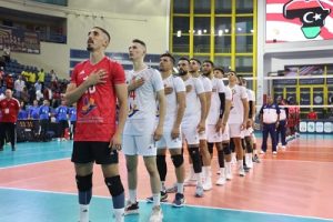 المنتخب الوطني يواصل كتابة تاريخ جديد للطائرة الليبية في بطولة أفريقيا