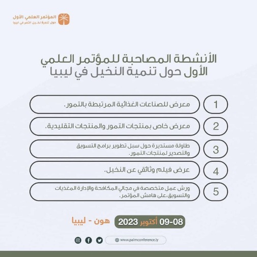 هون تحتضن اول مؤتمر علمي عن الاستثمار في النخيل