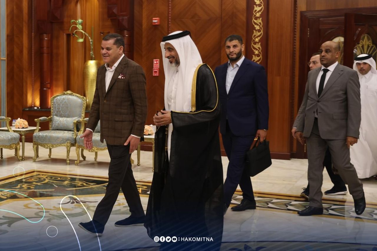 الدبيبةيصل الدوحة على رأس وفد رفيع في زيارة رسمية