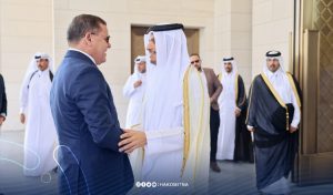 الدبيبة يبحث مع أمير قطر التعاون في مجالات الكهرباء والطاقة الشمسية والبنية التحتية