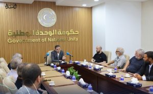 الدبيبة يؤكد تسخيرالحكومة كل إمكاناتها وأجهزتها ومؤسساتها لمواجهة آثار الكارثة بدرنة