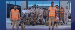 فريق مكتب الأثر ينهي اعماله في مدينة درنة