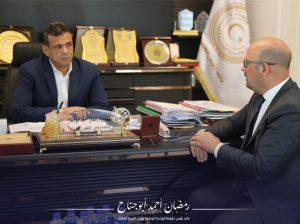 أبو جناح يلتقي ممثل منظمة الصحة العالمية لبحث الوضع الصحي بدرنة والجبل الأخضر