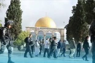 عشرات المستعمرين الإسرائيليين يقتحمون المسجد الأقصى