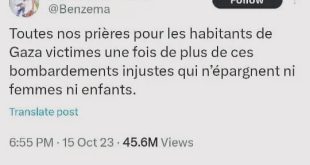 بنزيما يُقاضي وزير داخلية فرنسا